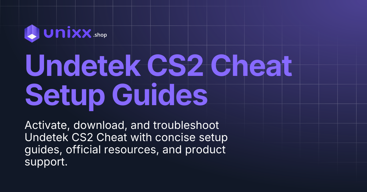 Undetek CS2 Cheat | Unixx Shop Docs
